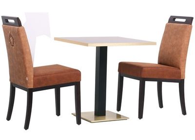 Kovová noha pod stůl mosazná noha