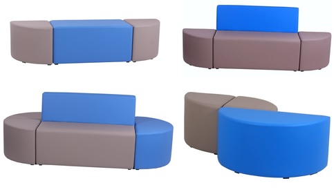 Taburety ELSA a možnosti sestavení