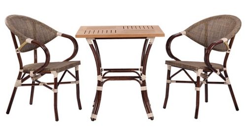 Zahradní stoly BAMBU 4 a židle MANGO