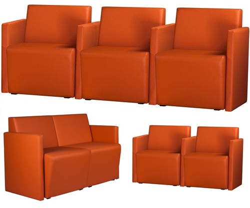 Čalouněné lavice do restaurace na míru.