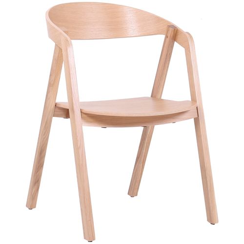 Dřevěné dubové židle LEMONA S D s  možností stohování
