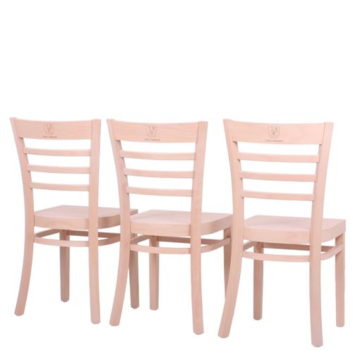 Dřevěné židle WILMA S pro restaurace a kulturní domy